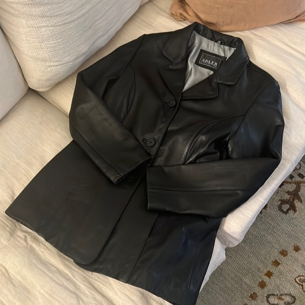 LAMBSKIN LEATHER JACKET